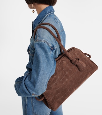 Turismo Medium suede tote bag | Jacquemus