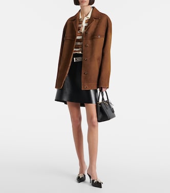 Suede jacket | Prada