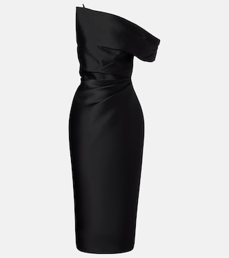 Vestido de cóctel asimétrico Ellison | Solace London