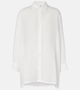 Niko oversized ramie shirt | Leset