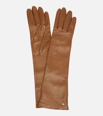 Gants Afidee en cuir | Max Mara