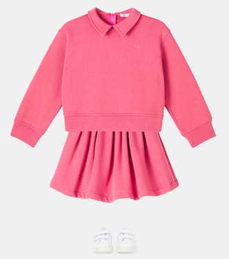 Set Freesia aus Sweatshirt und Rock | Il Gufo