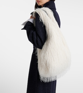 March Large fringed tote bag | Dries Van Noten