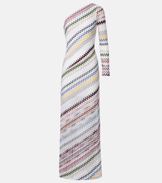 Asymmetrisches Maxikleid | Missoni