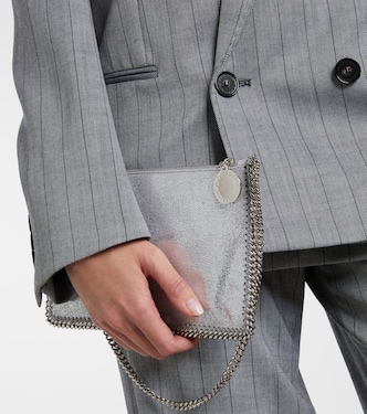 Falabella Mini metallic shoulder bag | Stella McCartney