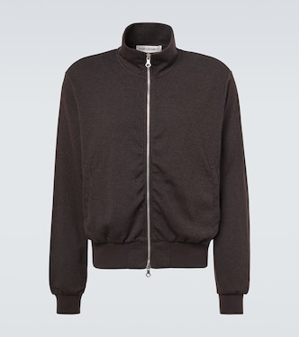 Mob ribbed-knit cotton-blend bomber jacket | Our Legacy