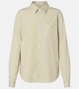 Striped cotton shirt | Saint Laurent