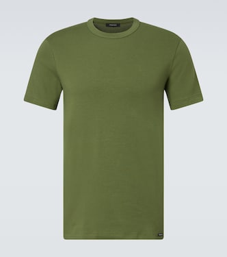 Cotton-blend jersey T-shirt | Tom Ford