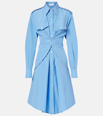 Hemdblusenkleid aus Popeline | McQueen