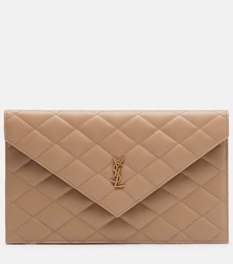 Clutch Paris Cassandre aus Leder | Saint Laurent