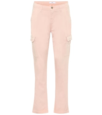 Cotton-blend twill cargo pants | 7 For All Mankind