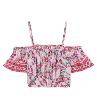 Top Donna floral | Poupette St Barth Kids
