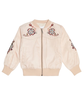 Helena embroidered bomber jacket | Molo