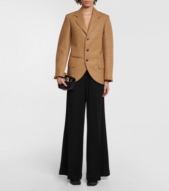 Checked wool blazer | Maison Margiela