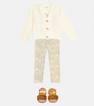 Cardigan Kamel en coton | Louise Misha