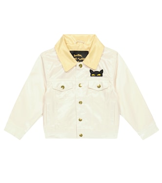 Jacke Cat Tells All aus Satin | Mini Rodini