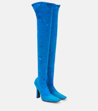 Botas mosqueteras de terciopelo | Vetements