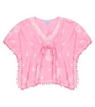 Baby Sharize embroidered kaftan dress | Melissa Odabash Kids