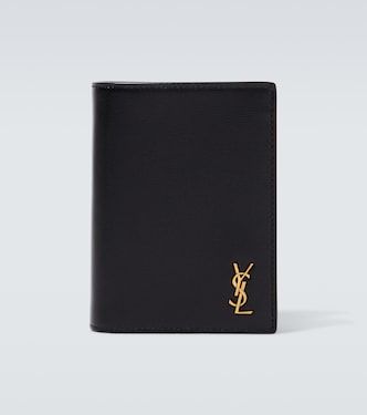Tiny Cassandre leather wallet | Saint Laurent