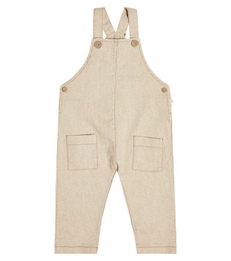 Baby - Salopette in misto lino e cotone | 1 + in the Family