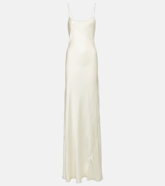 Slipdress aus Satin | Victoria Beckham