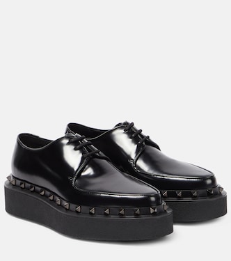 Stringate Rockstud M-Way in pelle | Valentino Garavani
