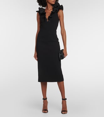 Midikleid Chloé aus Crêpe | Rebecca Vallance