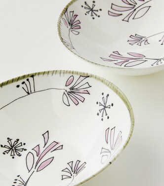 x Marni Fiore Rosa set of 2 bowls | Serax