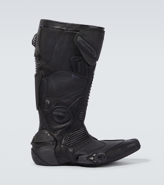 Botas altas Biker de piel | Balenciaga
