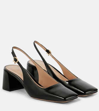 Slingback-Pumps Freeda aus Leder | Gianvito Rossi