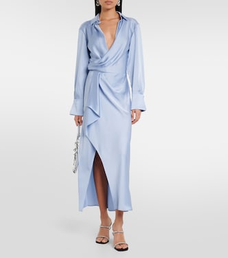 Maxikleid Talita aus Satin | Simkhai