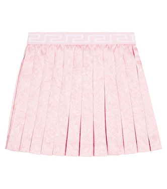 Falda Barocco plisada | Versace Kids