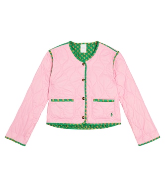 Reversible quilted cotton jacket | Polo Ralph Lauren Kids