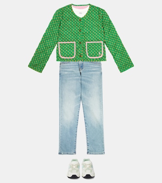 Reversible quilted cotton jacket | Polo Ralph Lauren Kids