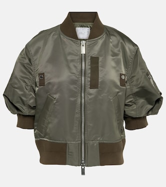 Zipped bomber jacket | Sacai