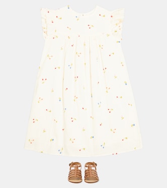 Florentine embroidered cotton dress | Bonpoint