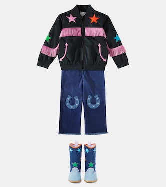 Giacca con frange | Stella McCartney Kids