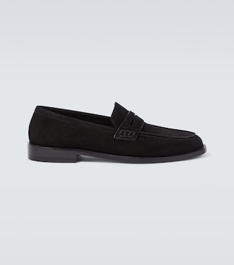 Perry suede penny loafers | Manolo Blahnik