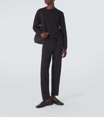 Henley-Top aus Kaschmir | Le Kasha