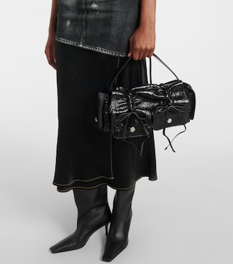Schultertasche Multipocket aus Leder | Acne Studios