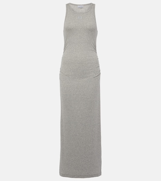 Robe midi en coton mélangé | Ganni