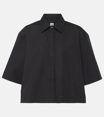 Cropped-Hemd aus Baumwolle | Toteme