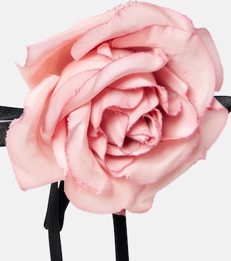 Floral-appliqué headband | Jennifer Behr