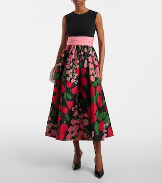 Abito midi in seta | Carolina Herrera