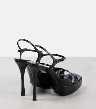 Sandali Debbie 85 in pelle con platform | Saint Laurent