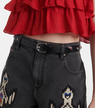 Verzierter Gürtel Zap aus Leder | Isabel Marant