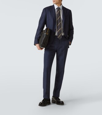 Blazer in lana, seta e lino | Canali