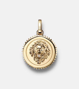Ciondolo Strength Medium in oro 18kt con diamante | FoundRae