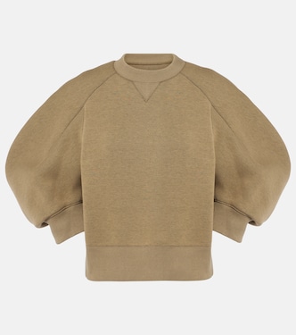 Top en jersey de mezcla de algodón | Sacai