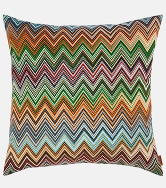 Jarris Zigzag Small cotton cushion | Missoni